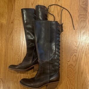 Sofft Dark Brown Over the Knee Boots